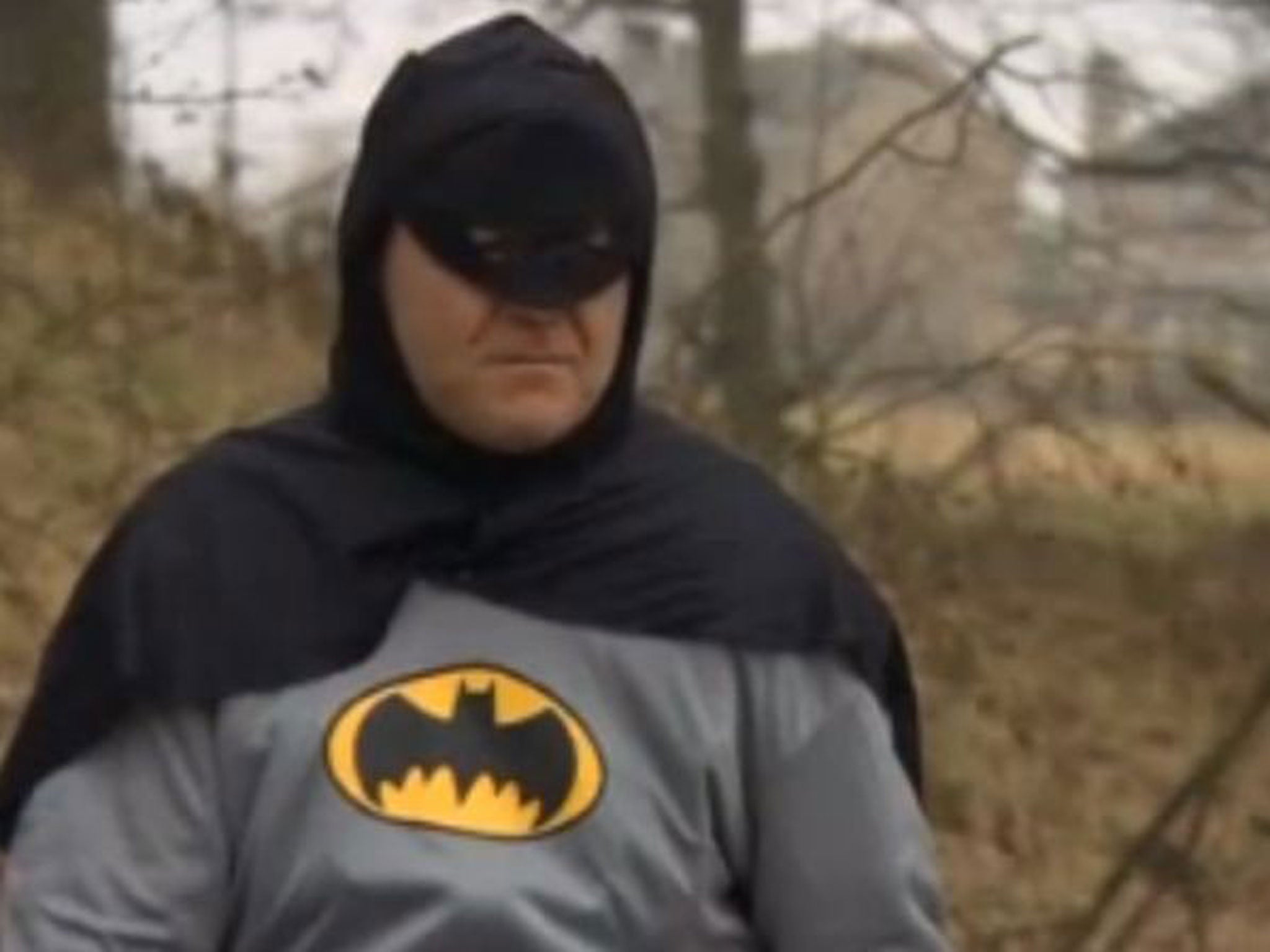 The Bradford Batman, unmasked this week