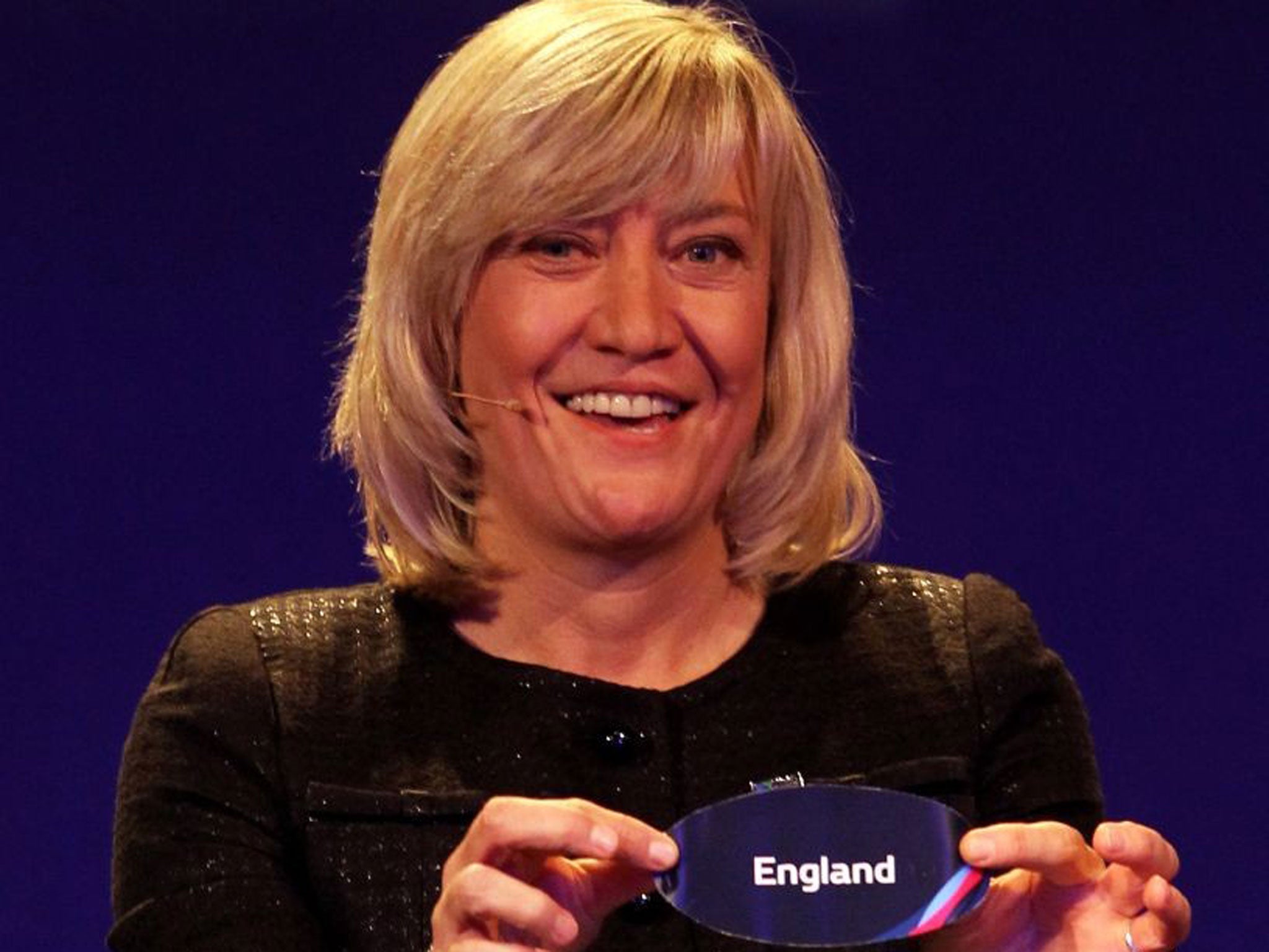 Worth a try: Debbie Jevans wants rugby at the Olympic stadium