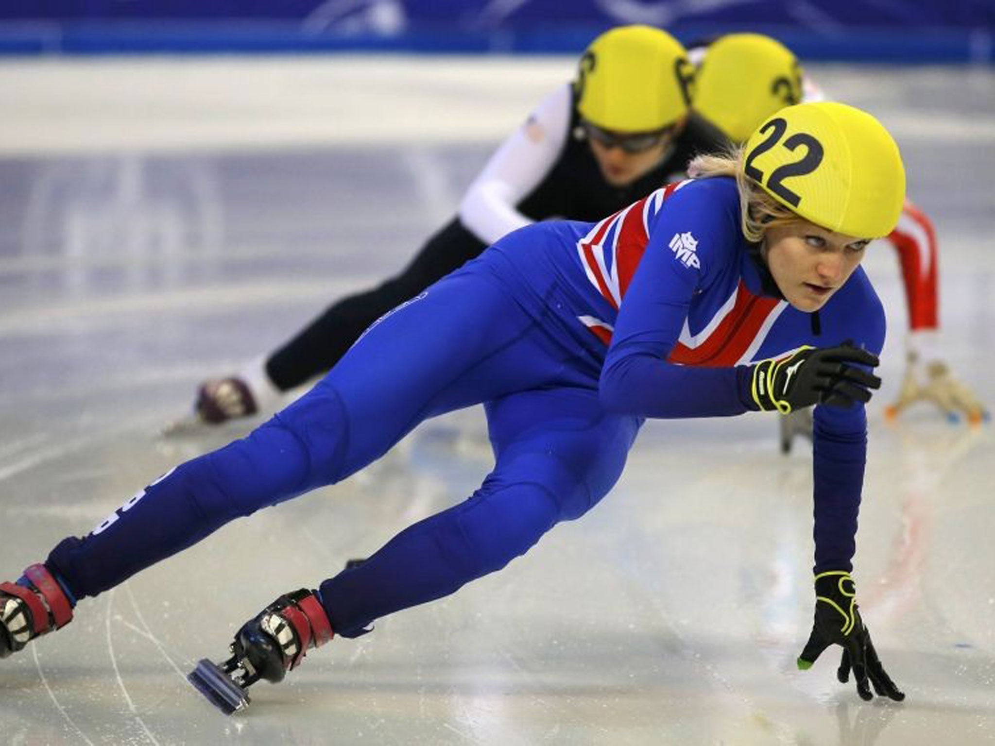 Elise Christie put the seal on her successful season
