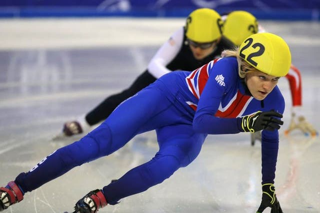 Elise Christie put the seal on her successful season 