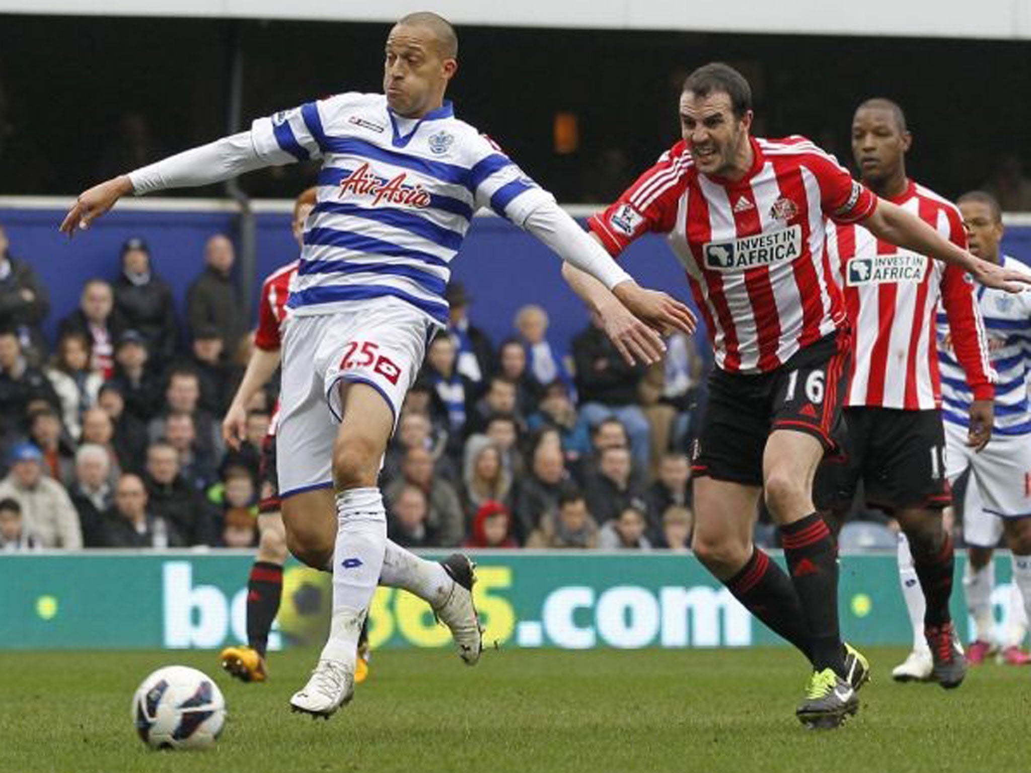 Bobby Zamora is playing through the pain for QPR