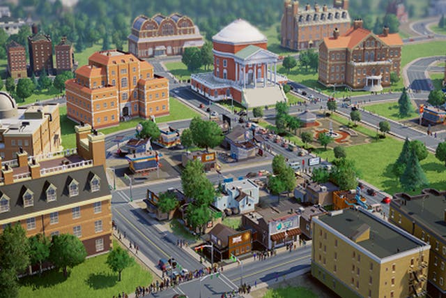 A screenshot from the new SimCity game, which has had a bumpy launch