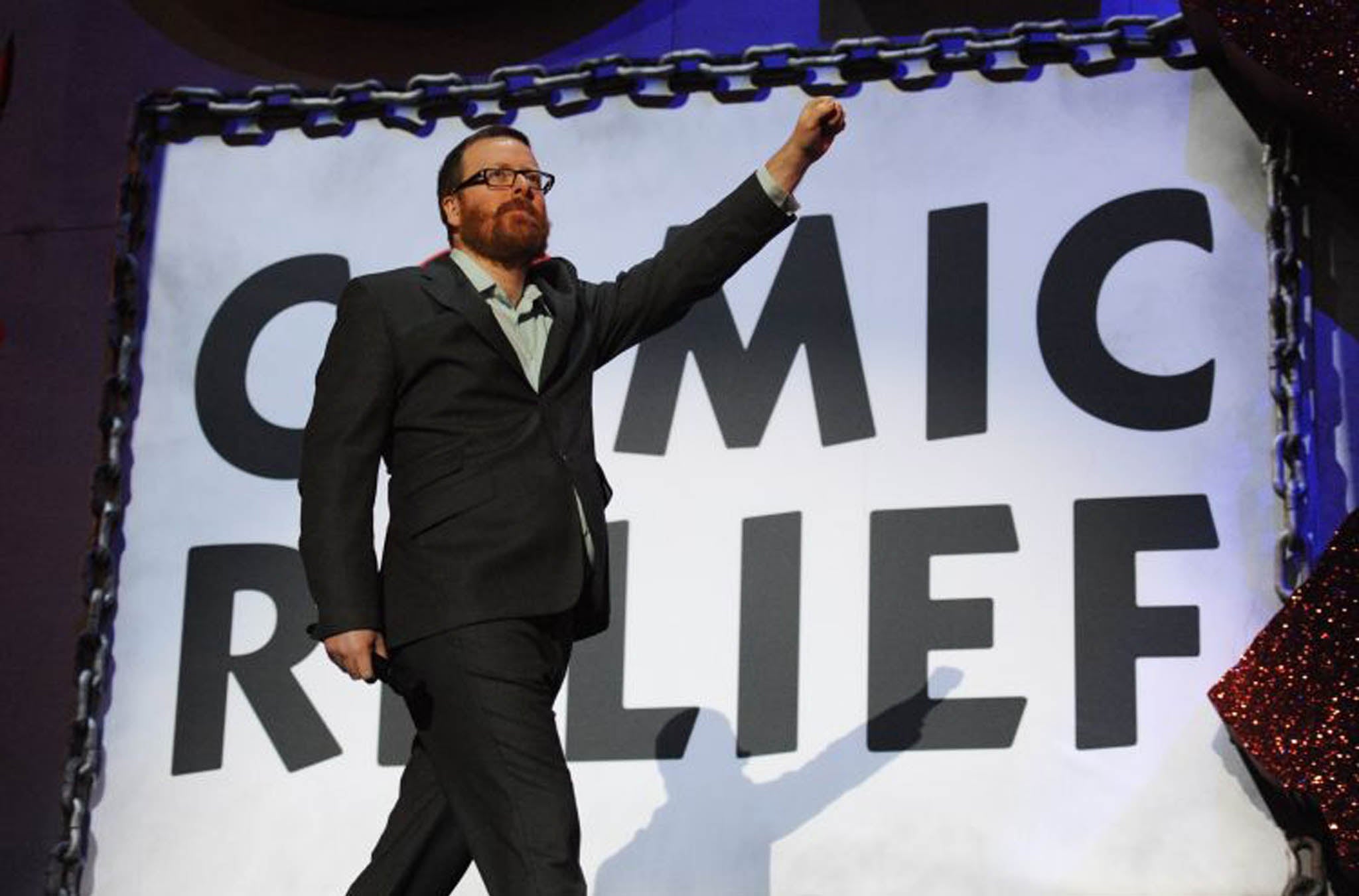 Frankie Boyle's jokes were cut from a Comic Relief broadcast