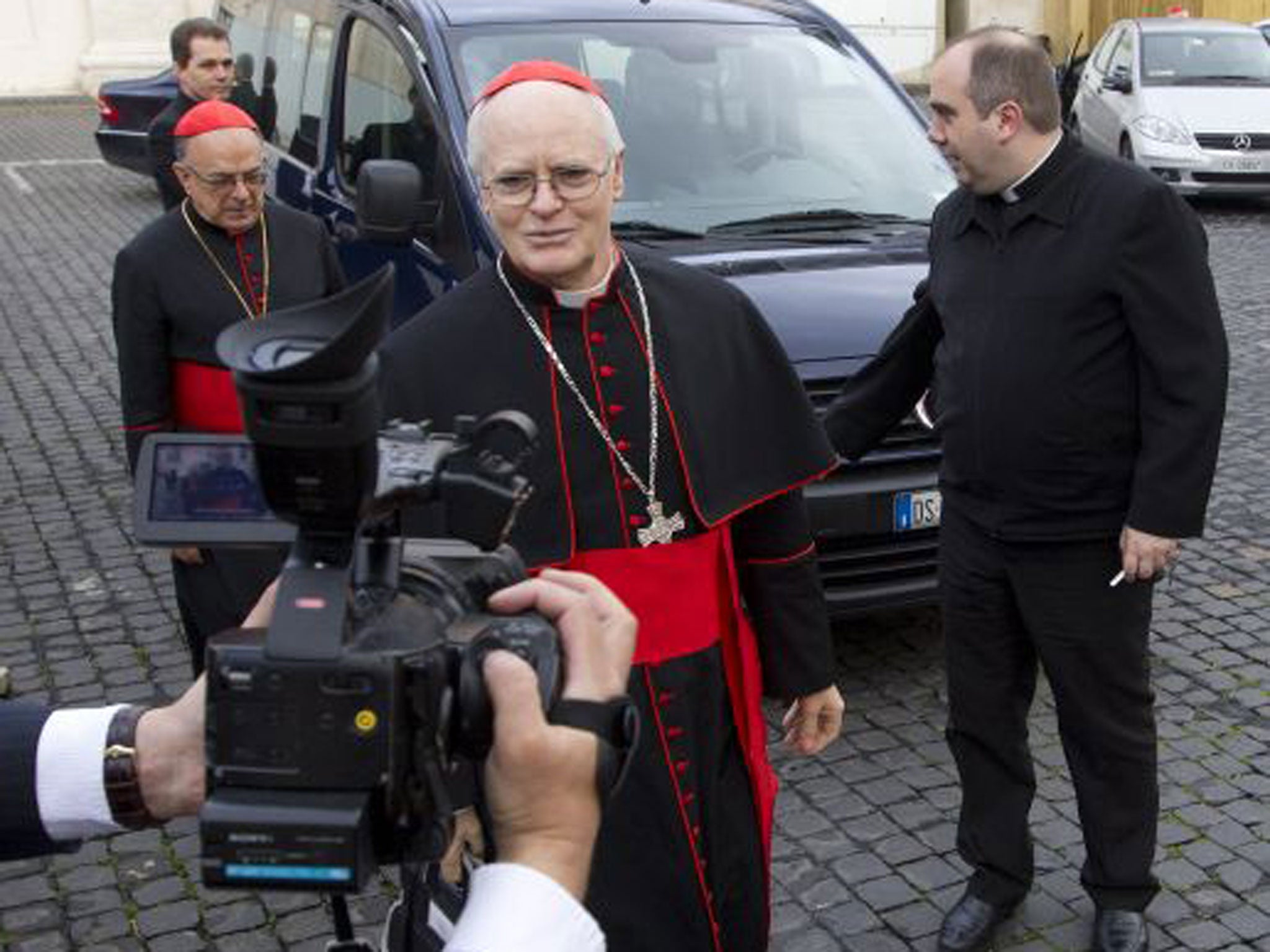 Odilo Pedro Scherer: as a front-runner from Brazil, which has more Catholics than any other country, the 61-year-old would be the first Third World pope, while his German roots and high-level experience in Rome would reassure cardinals that he could get to grips with the bureaucrats.