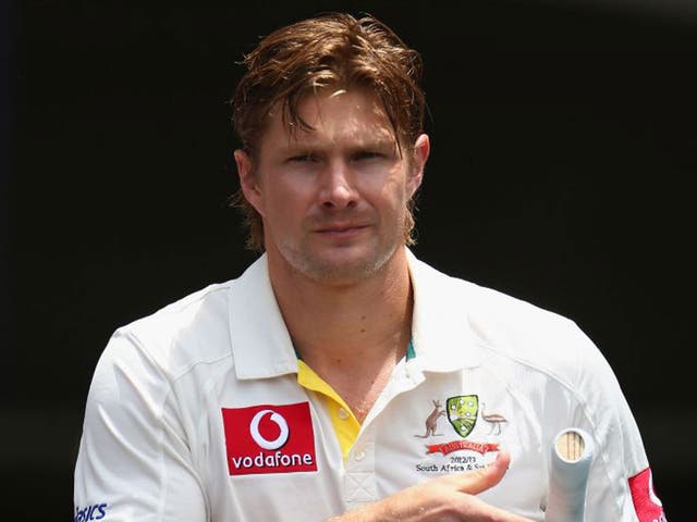 Shane Watson has called time on his Test career