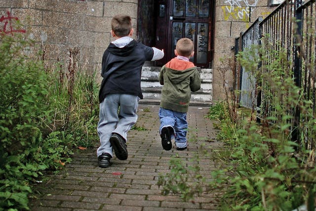 Research by the University of Manchester finds that growing up in poverty can have an “adverse impact” on child development, which can in turn lead to higher risk of self-harm and violence