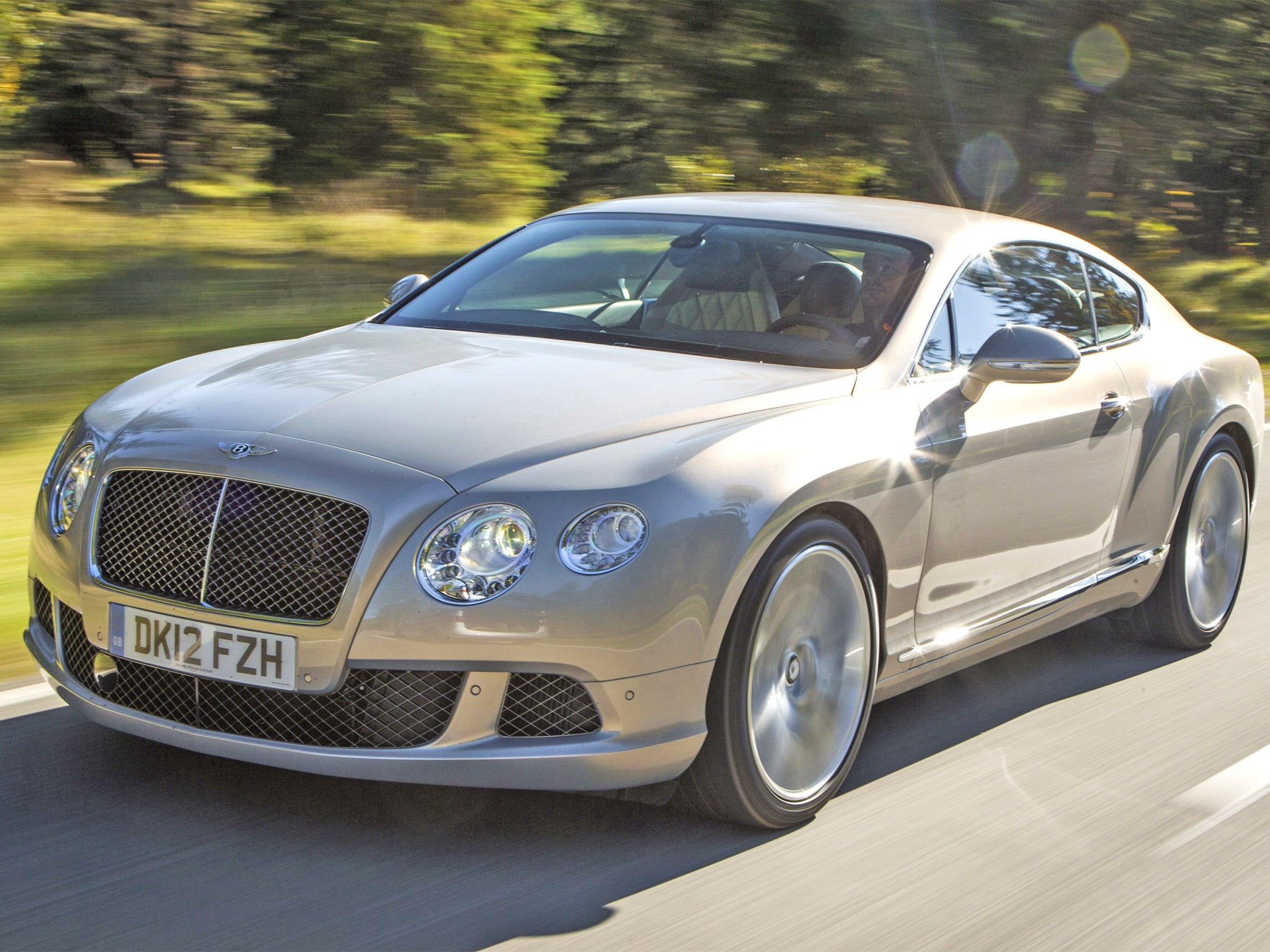 Throaty roar: the new Bentley Continental GT Speed