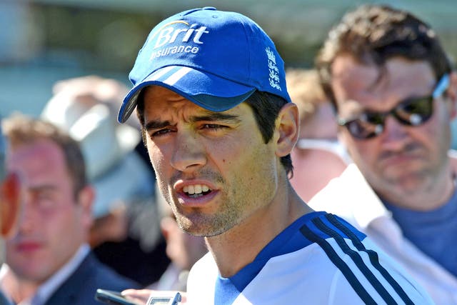 Alastair Cook has led from front and it is important the captain’s playing well