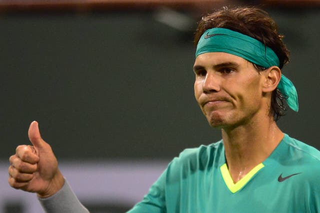 Rafael Nadal is on the comeback trail