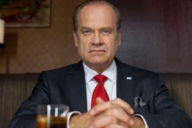 Kelsey Grammer is his role as corrupt Chicago Mayor Tom Kane in Boss