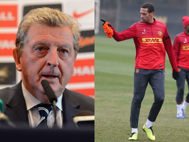 Roy Hodgson - The former Fulham manager said he didn't speak to Ferdinand before announcing the United defender was in the squad, saying he thought it would be 'a nice surprise'.