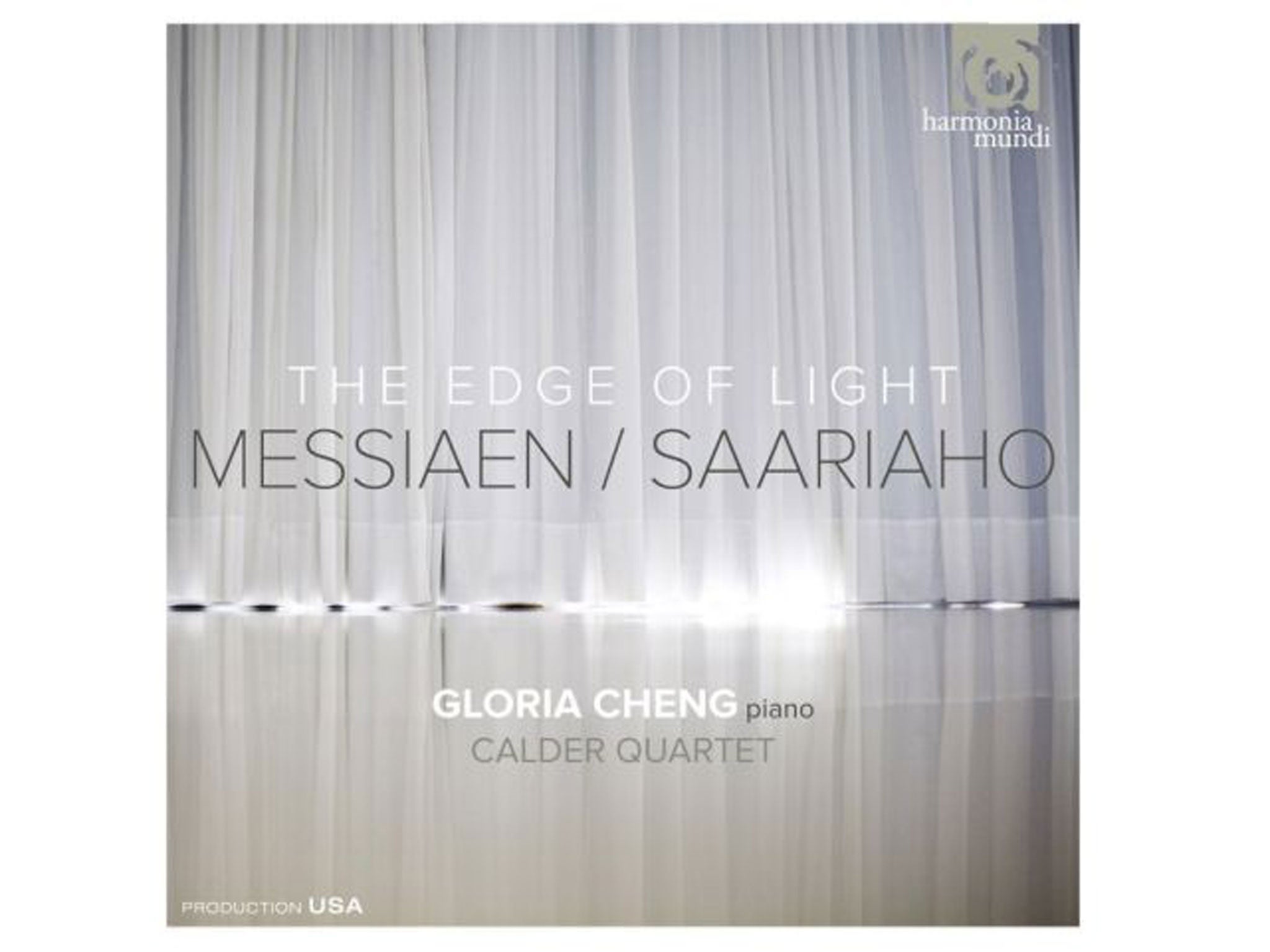 Gloria Cheng, The Edge of Light: Messiaen/Saariaho (Harmonia Mundi)