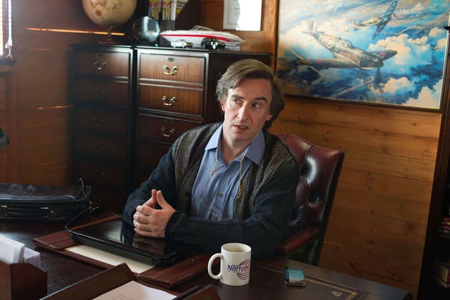 Steve Coogan as Alan Partridge in a still from The Alan Partridge Movie