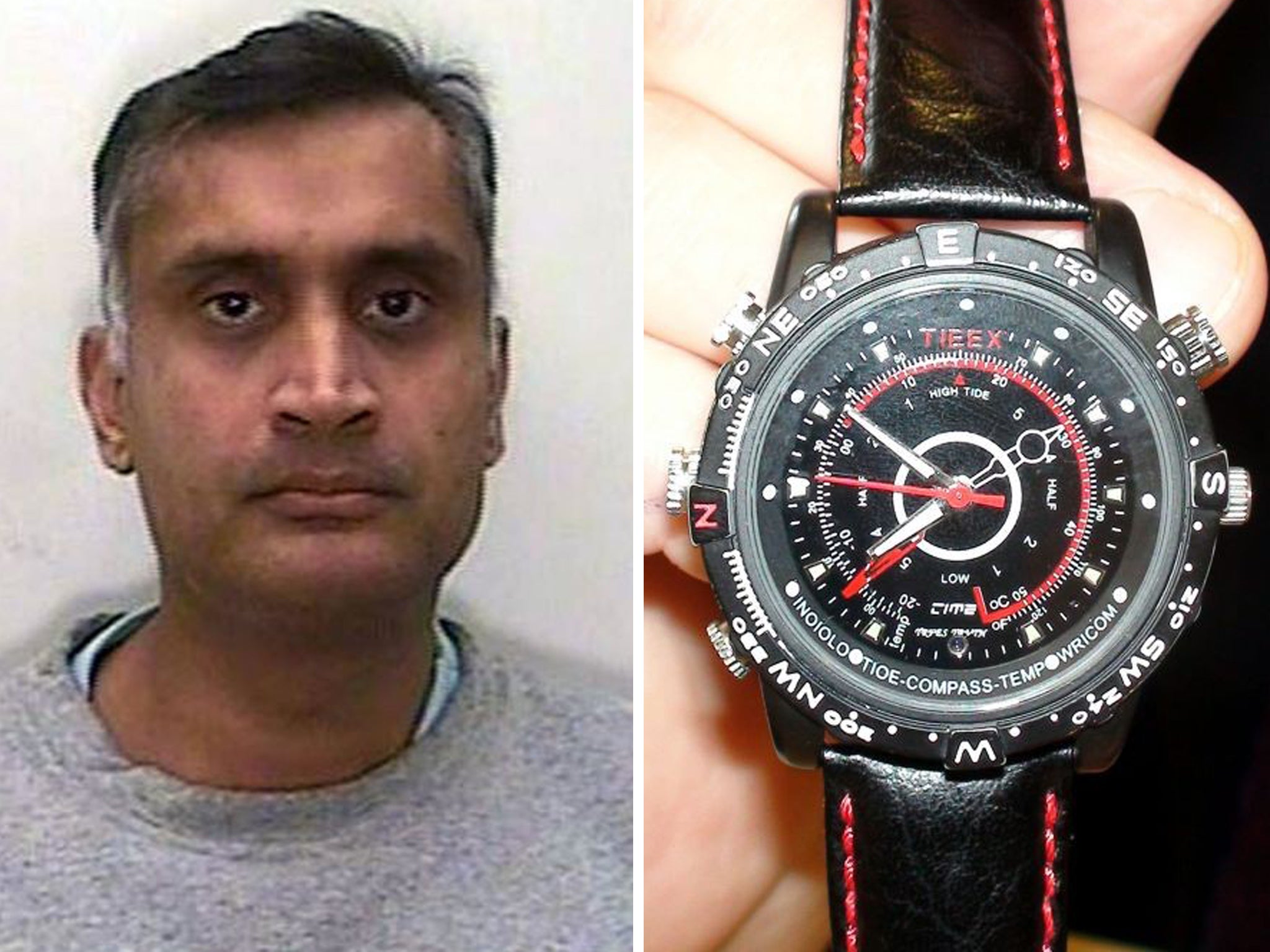 Dr Davinder Jeet Bains used a hidden camera inside a hi-tech watch to film abuse on female patients