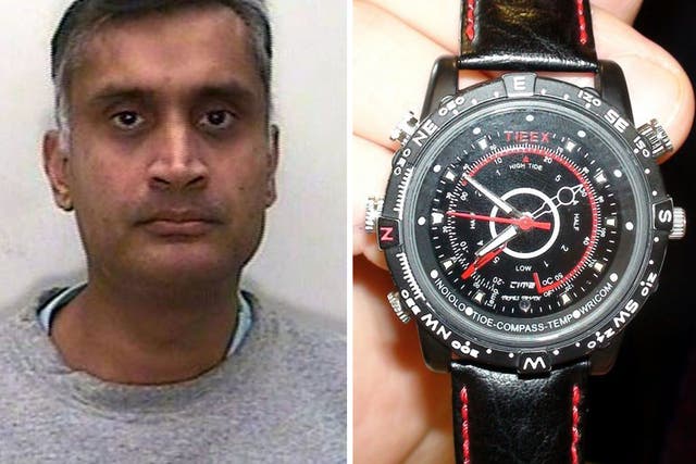 Dr Davinderjit Bains used a hidden camera inside a hi-tech watch to film abuse on female patients