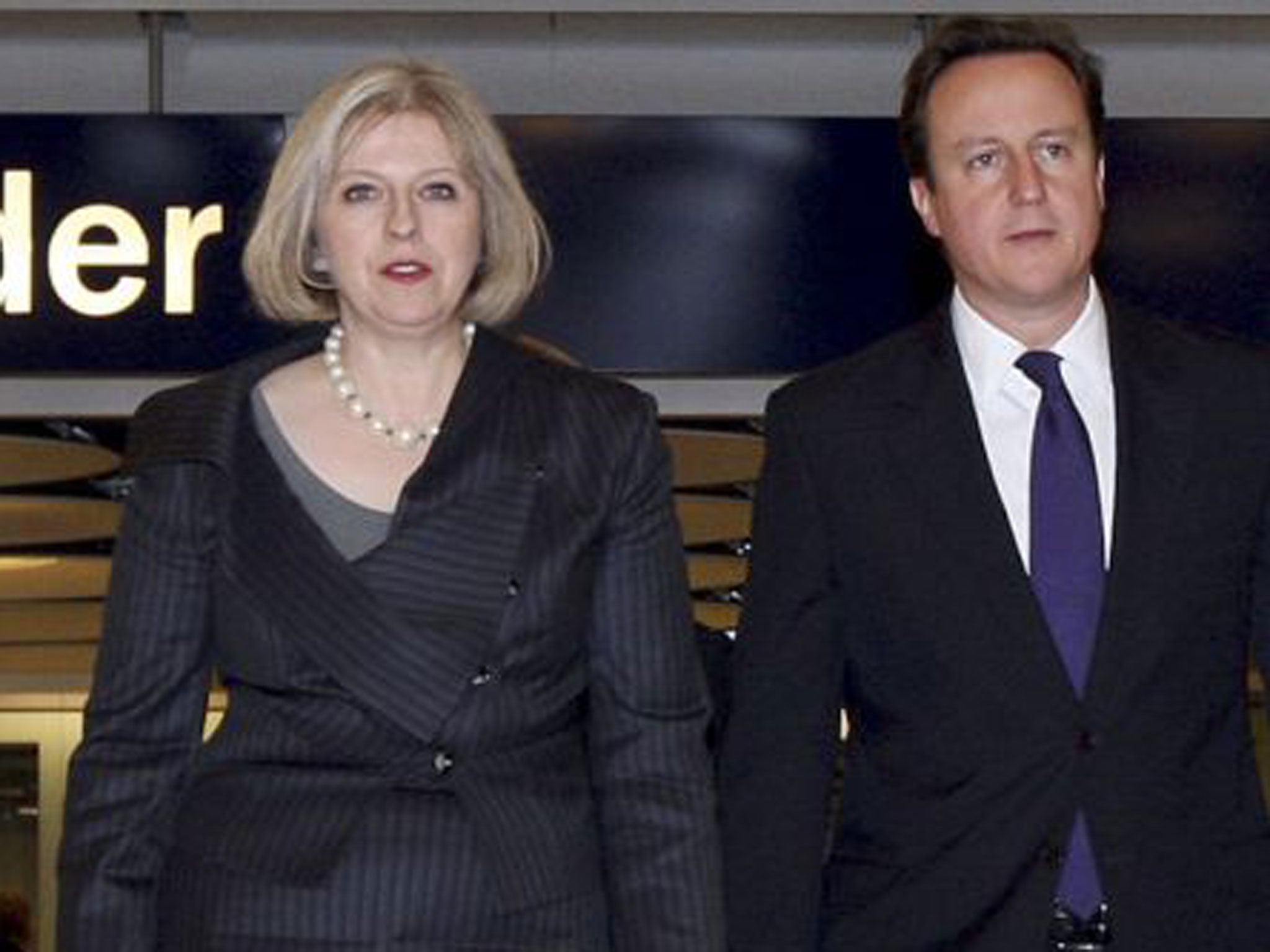 Theresa May and David Cameron are both seeking to build support among Tory MPs