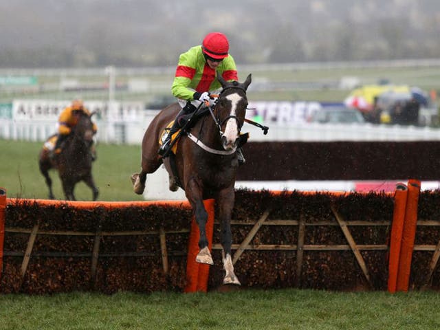 Our Conor won the Triumph Hurdle by a stunning 15 lengths
