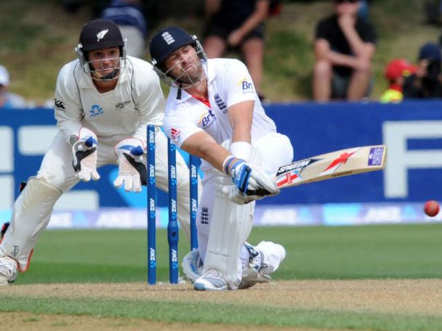 Matt Prior’s rapid 82 has put England in a commanding position