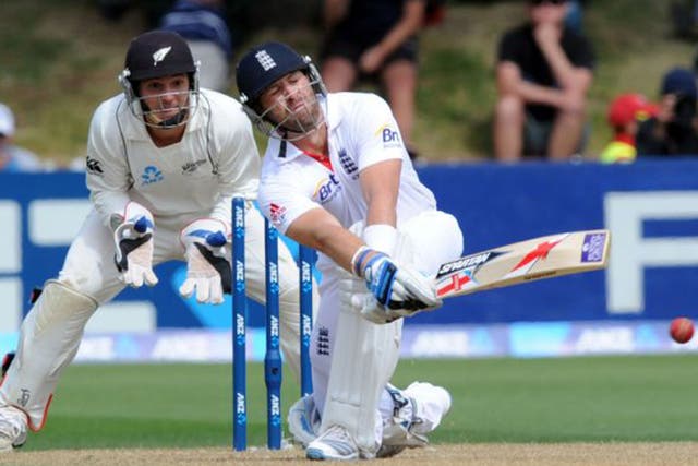 Matt Prior’s rapid 82 has put England in a commanding position