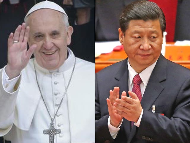 Pope Francis and Xi Jinping