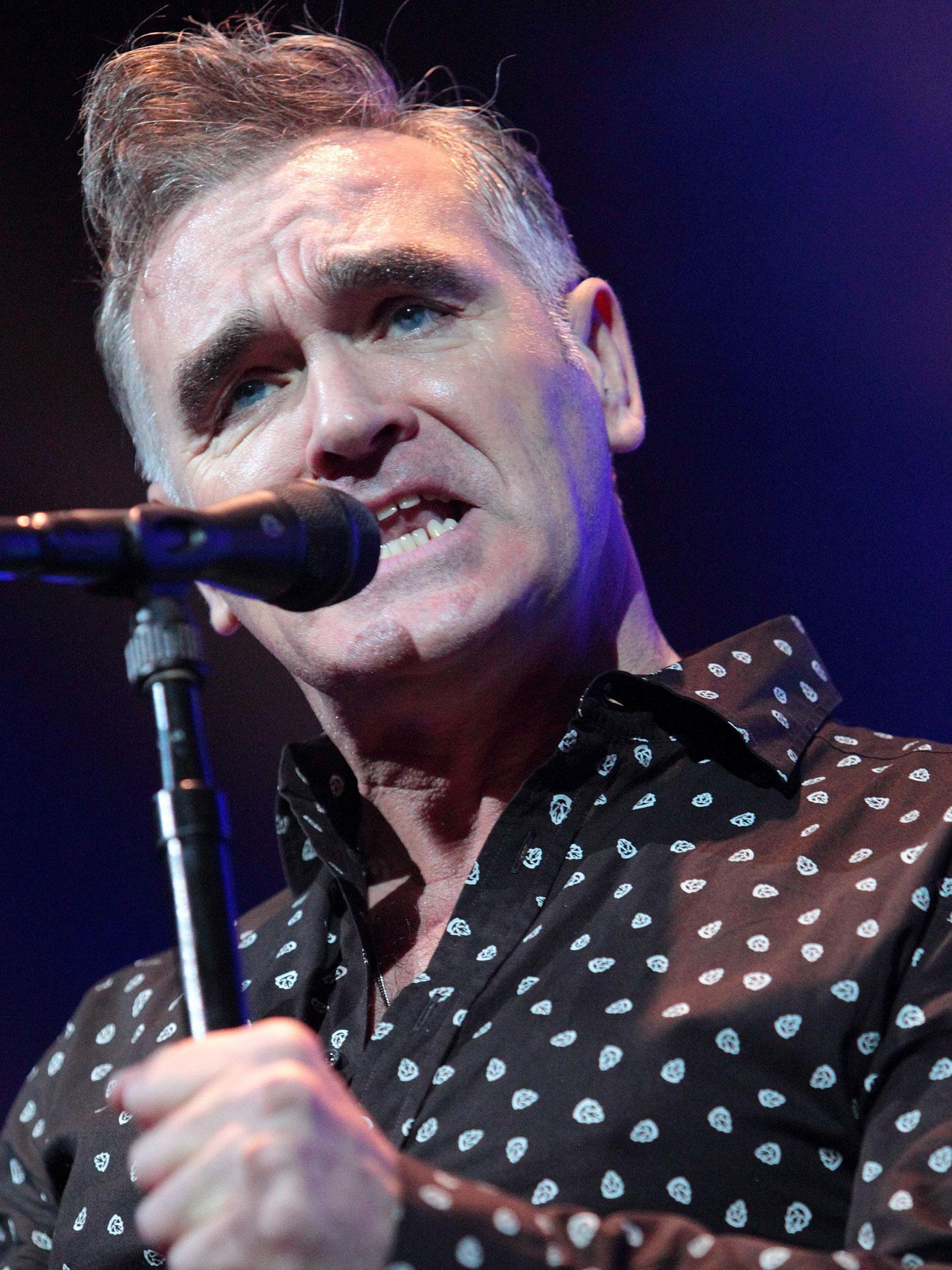 Morrissey has cancelled his American tour due to a 'lack of funding