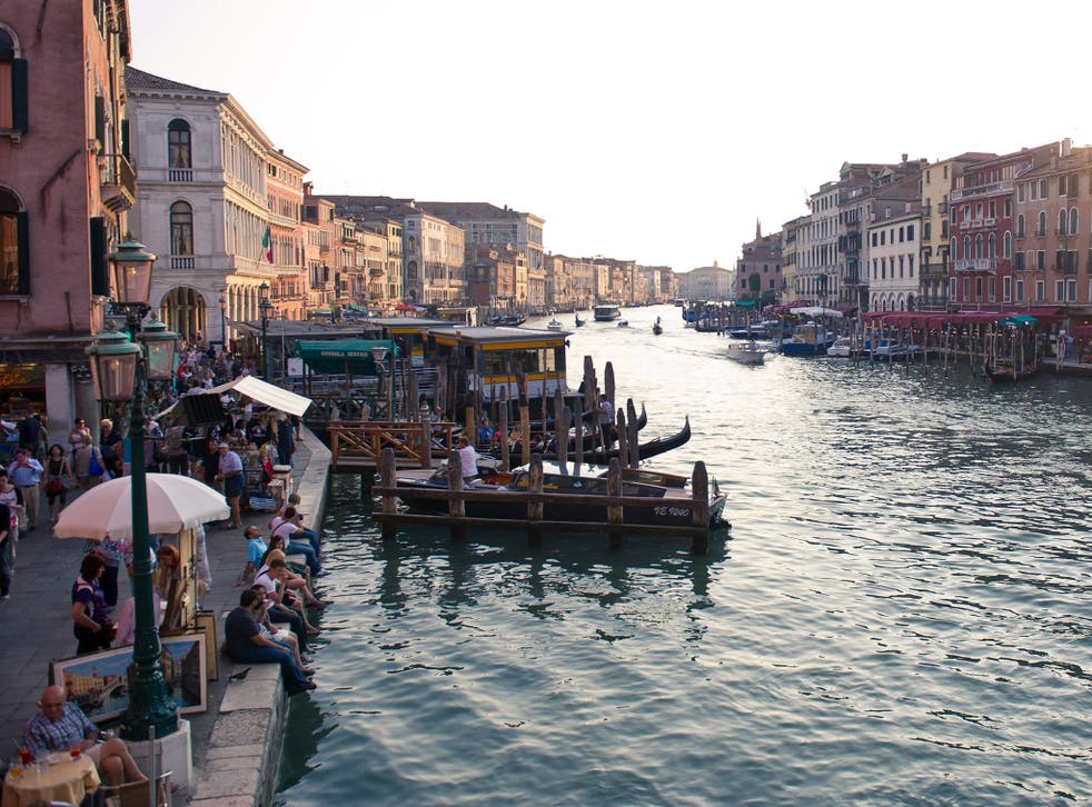 It was all quiet on the Grand Canal today after Venice ordered its first ban on the motorboats that threaten the crumbling city's future