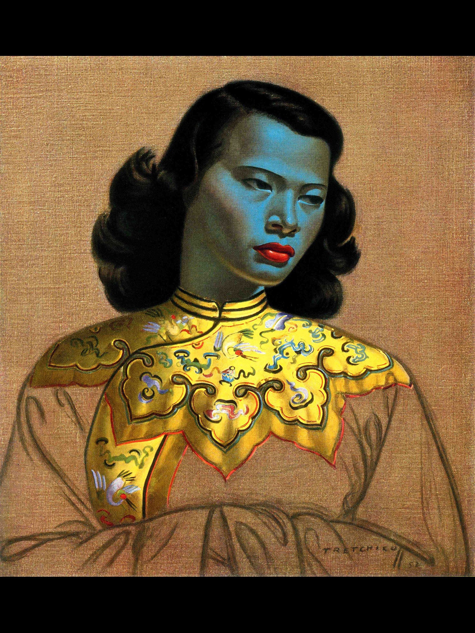 Chinese Girl The Mona Lisa of kitsch The Independent The