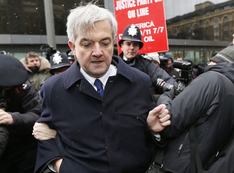 Marked man: Huhne arrives for sentencing last Monday at Southwark Crown Court