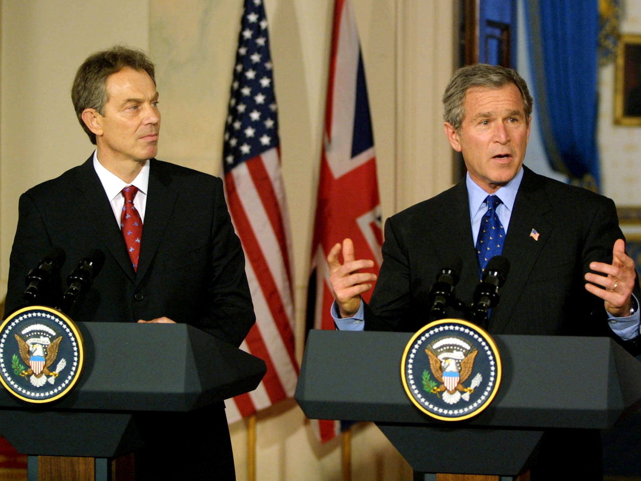Vital intelligence used by Tony Blair and George W Bush to justify the invasion of Iraq was based on ‘fabrication’
