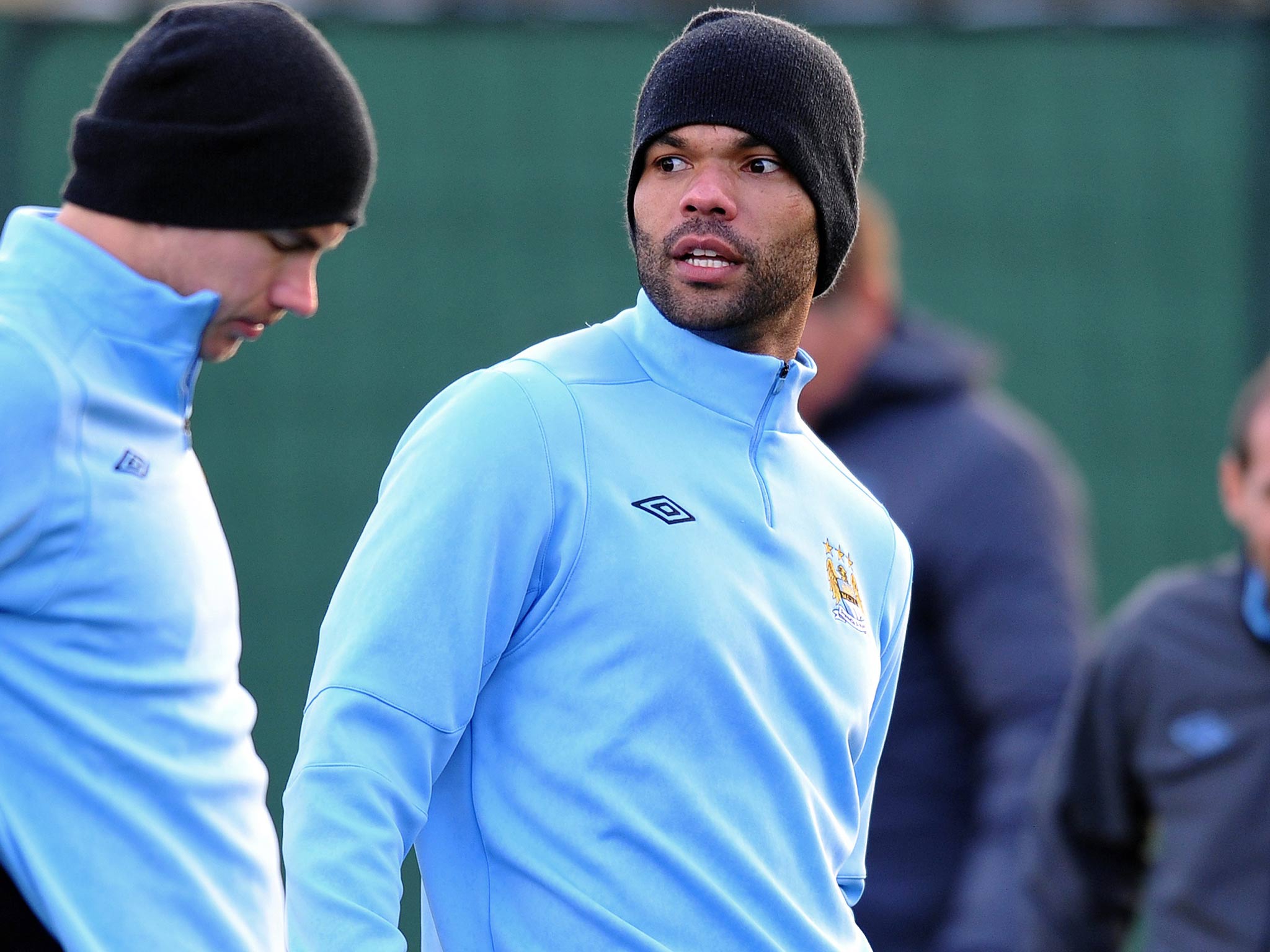Manchester City defender Joleon Lescott