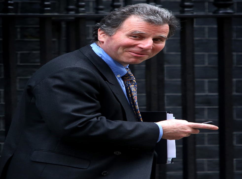 Minister for Government Policy Oliver Letwin at Downing Street