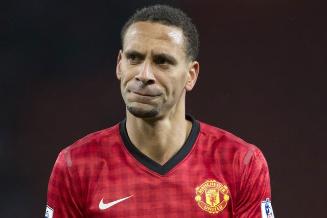 Rio Ferdinand: The United defender said he was ‘gutted’ to miss out after his England recall