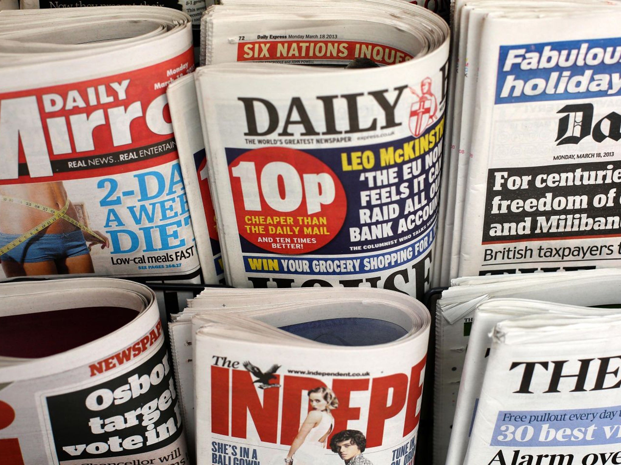 Newspaper editors have threatened to go it alone with their own system for press regulation