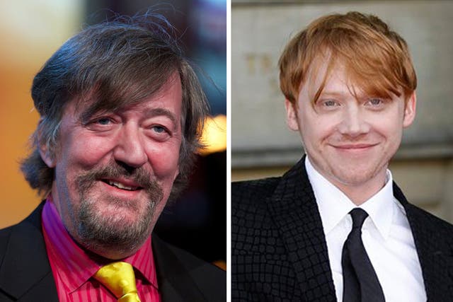 Stephen Fry is to co-star with Rupert Grint in a new CBS pilot