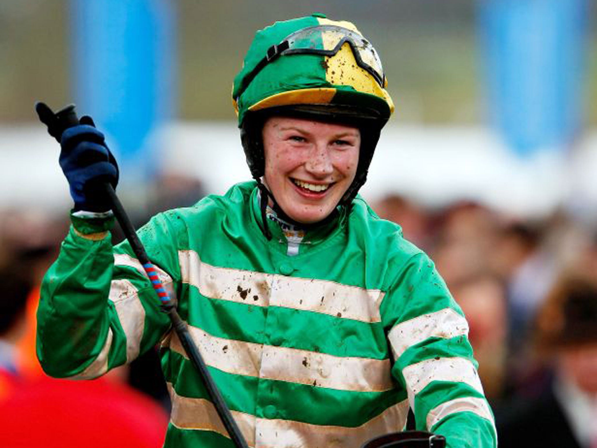 Nina Carberry may be going for glory on Tofino Bay in the big race at Aintree
