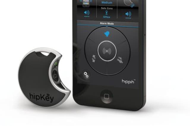 Hippih Hipkey</br>
Price: £69</br>
Connectivity: Bluetooth</br> Range: 50m</br>
Battery: rechargable with micro  USB