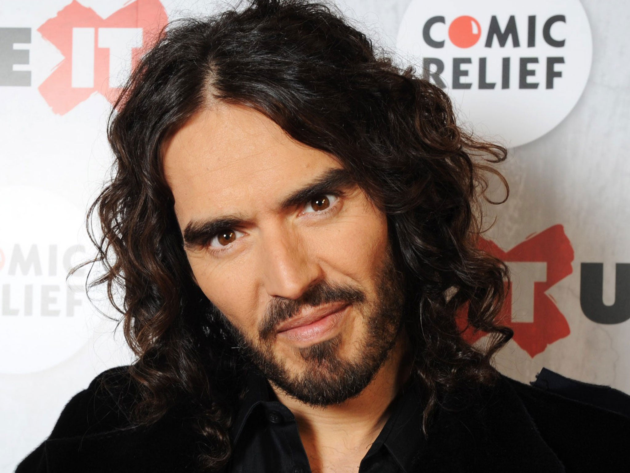 Something in the hair: Russell Brand