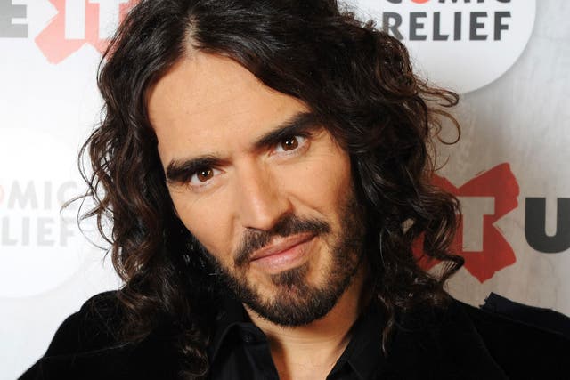 Something in the hair: Russell Brand