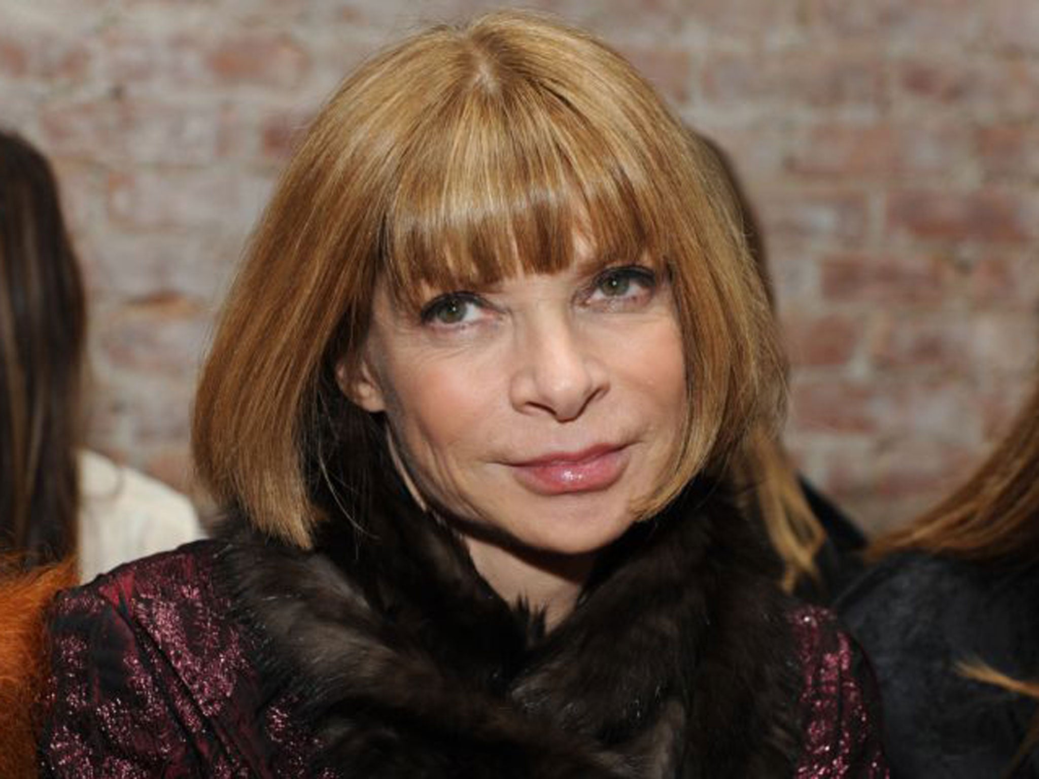 American Vogue editor-in-chief Anna Wintour