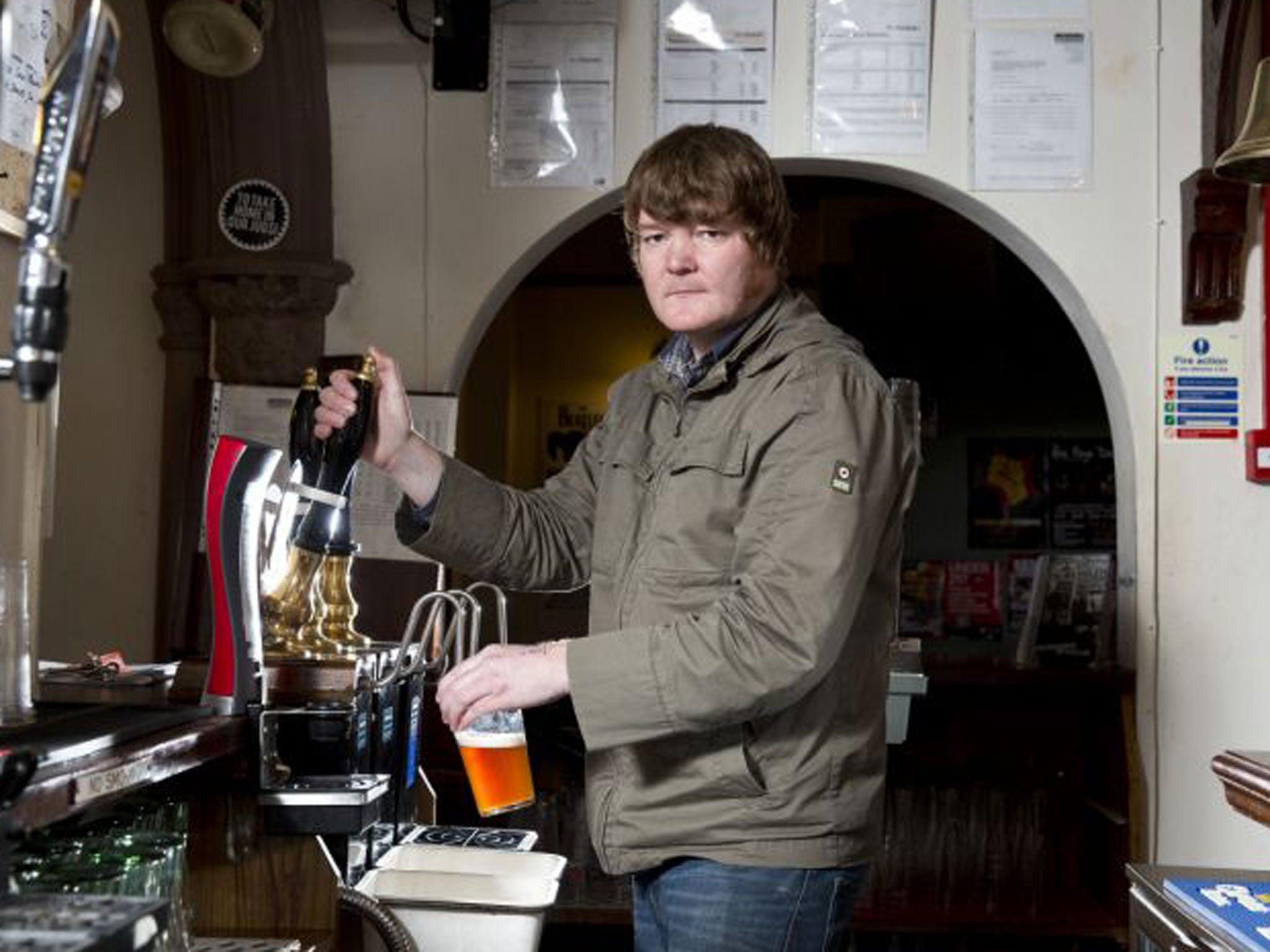 Micky Sheehan, 37, runs The Victoria Inn and The Graduate in Derby