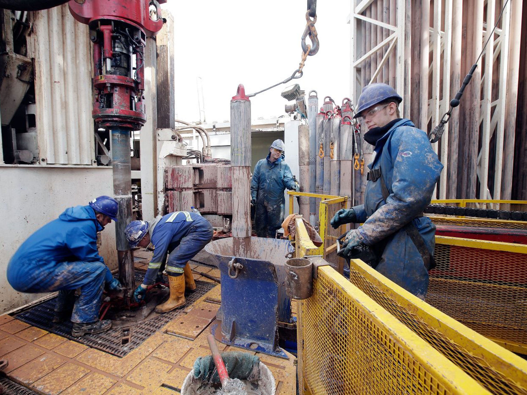 The Cuadrilla Resources shale fracking facility near Blackpool