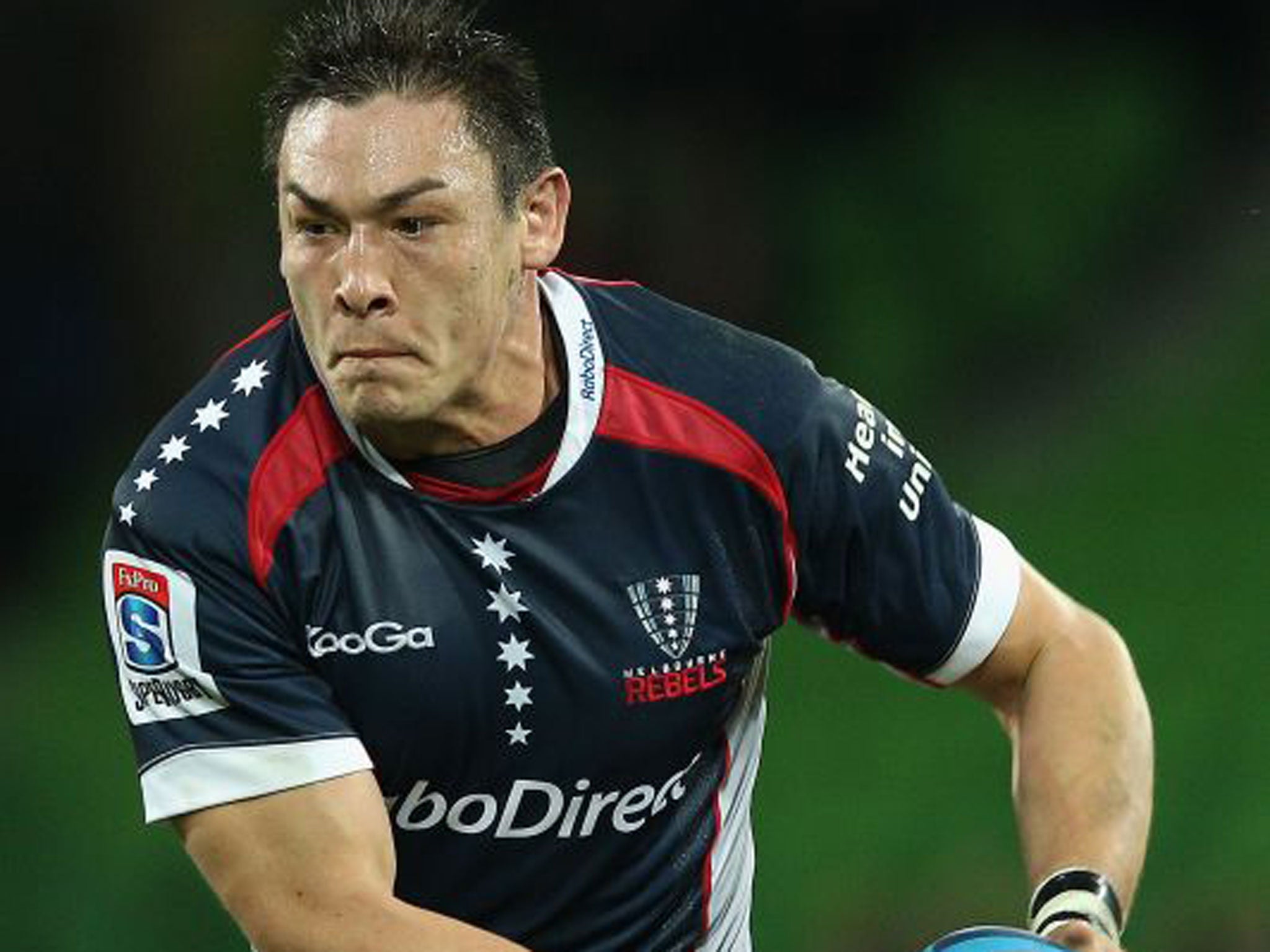 Gareth Delve is the first foreign captain of an Australian Super 15 side