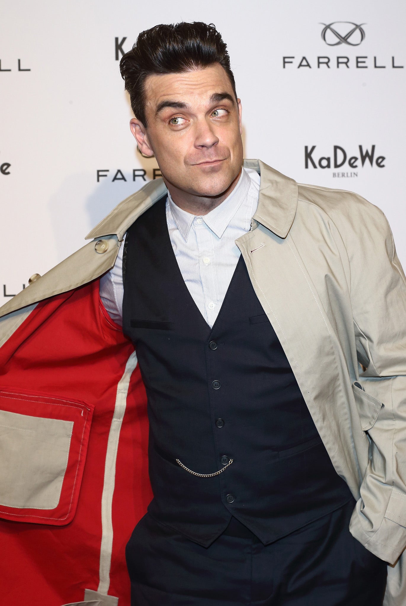 Robbie Williams of Take That