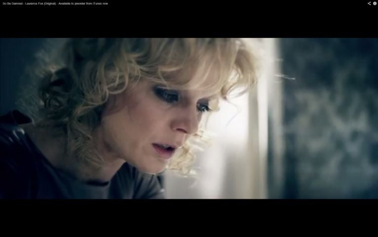 Amelia Fox in Laurence Fox's music video