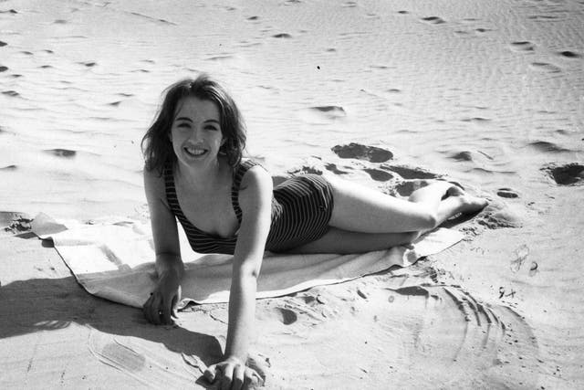 27th March 1963: Christine Keeler takes a holiday in Spain shortly before her controversial involvement with war minister John Profumo led to his resignation.