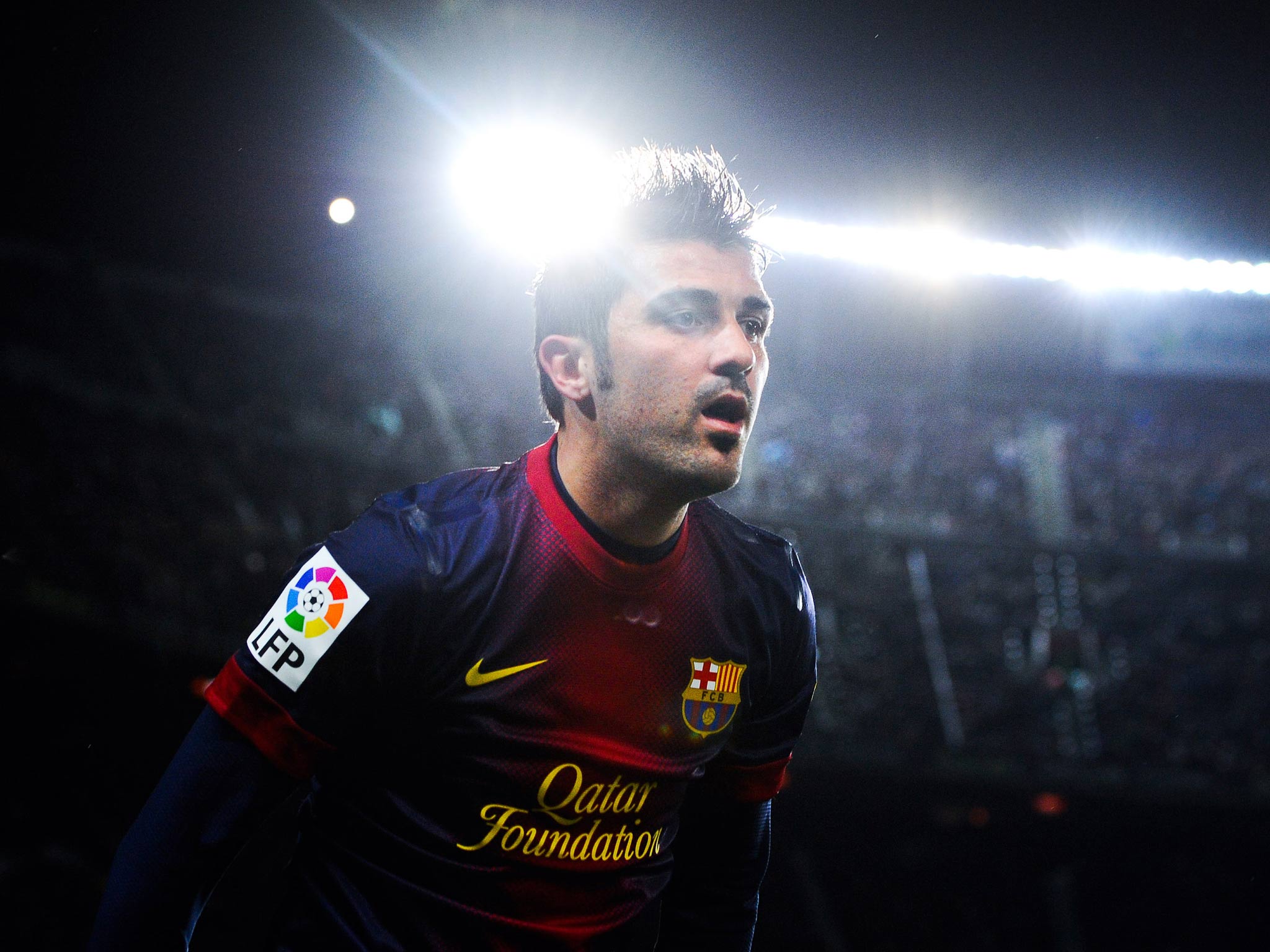 Barcelona striker David Villa
