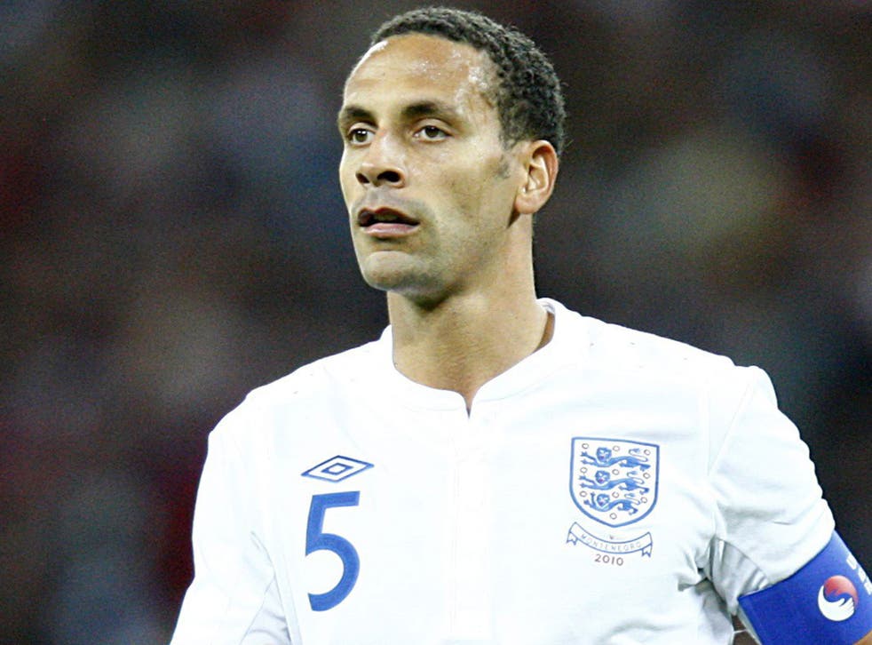 Factfile Rio Ferdinand Announces Retirement From England The Independent The Independent