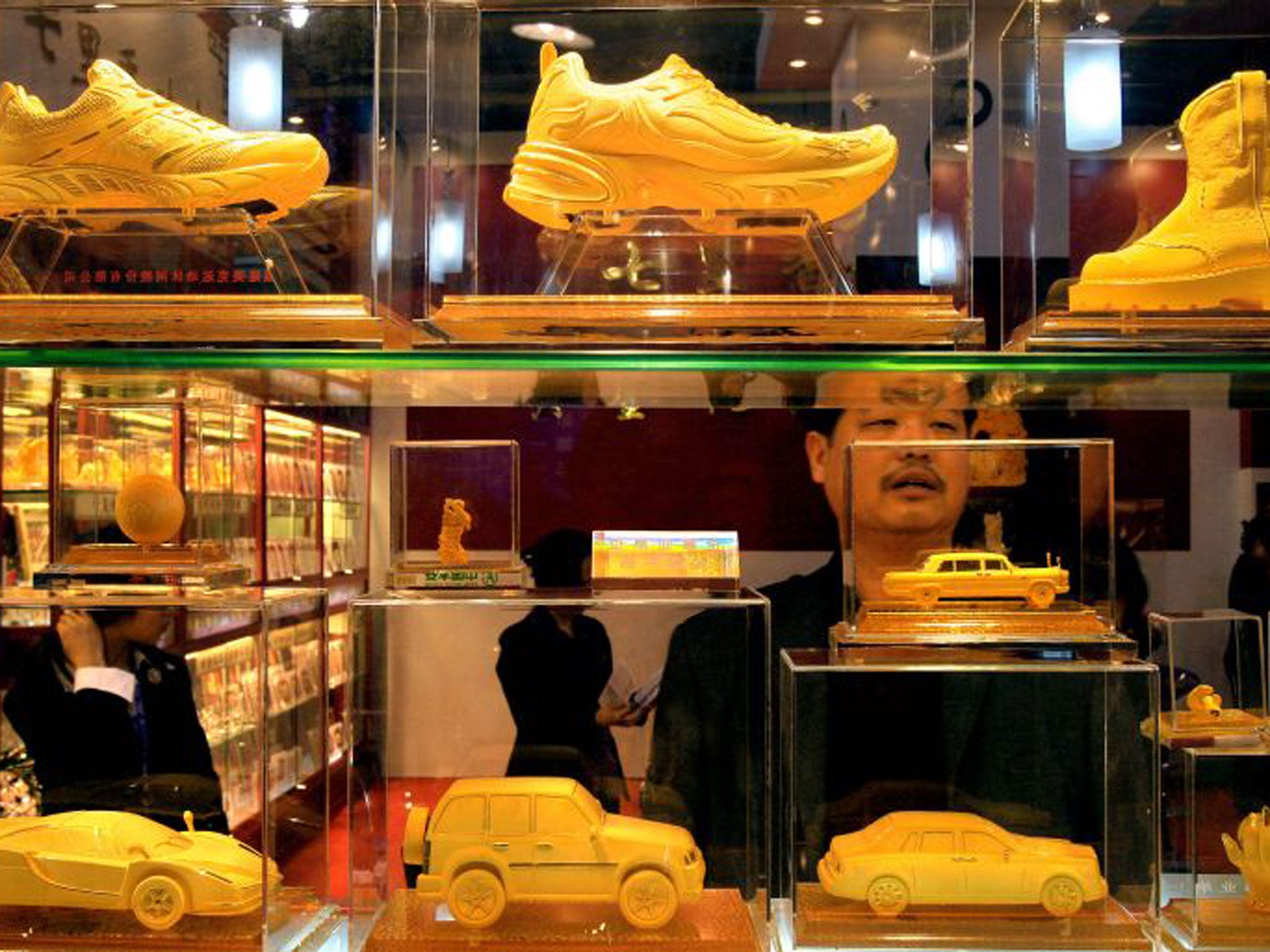 A gold fair in China, one of the world’s biggest markets for the precious metal