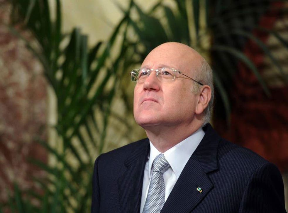 Najib Mikati said tonight in a speech aired live on TV that he hoped his departure would be "an impetus for leaders to shoulder their responsibilities"