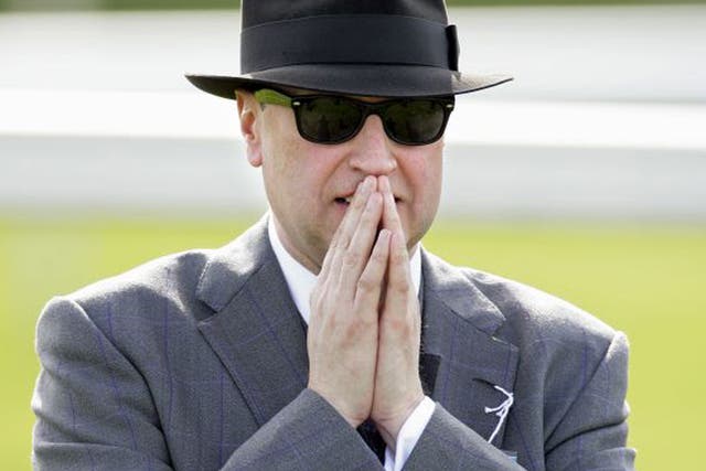 Fat cat in the hat: Rich Ricci is a keen gambler